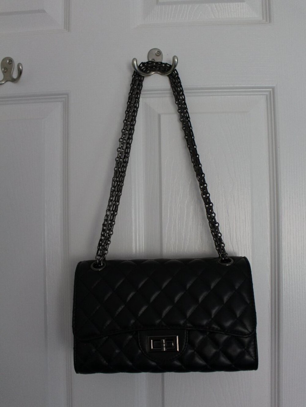 Shoulder Quilted Chain Bag 3 Pocket